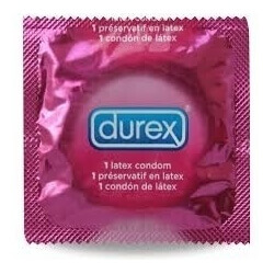 SINGLE CONDOM DUREX WITH GROOVES FOR A BETTER STIMULATION"