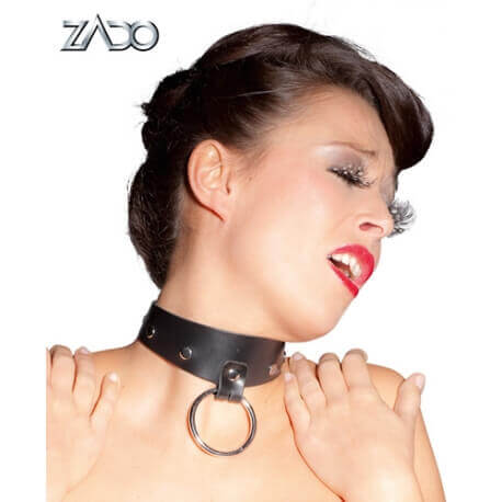 Collar with studs ZADO