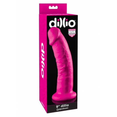 Dildo Realistic DILDO 9 INCH PINK