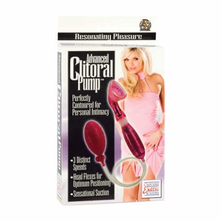 Sucking the Clit, the ADVANCED CLITORAL PUMP PINK