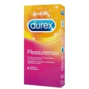 CONDOMS DUREX 'PLEASUREMAX' 6 PIECES
