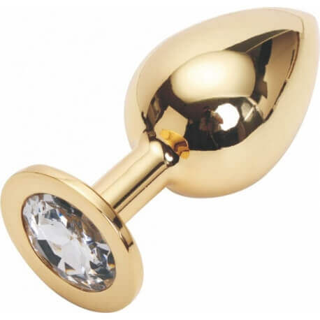Plug anal gold large 9cm