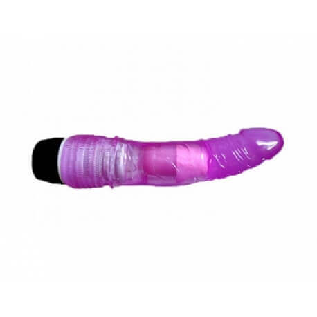 Vibrator Jelly 21 cm Purple