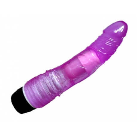 Vibrator Jelly 21 cm Purple