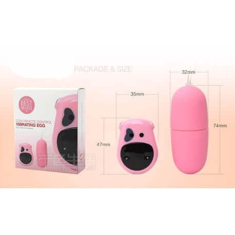Egg vibrating Wireless pink