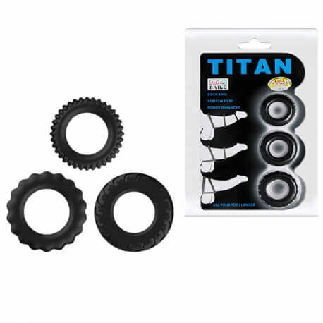 Kit ring Titan Cock Ring blue