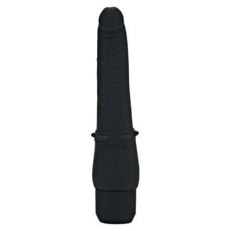 Vibrator Classic Smooth Crown Black and Flesh
