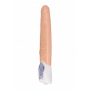 Vibratore Long John Color Carne e Nero