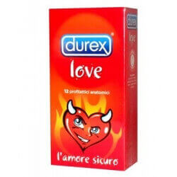 Preservativi  Durex Love 12 PEZZI