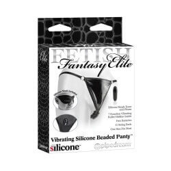 PANTY WITH VIBRATING VIBRATING SILICONE BEADED PANTY