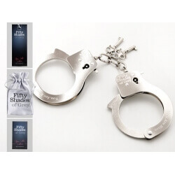50 SHADES OF GREY HANDCUFFS YOU ARE MINE