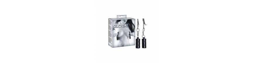Nella sezione Sadomaso del nostro sexyshop troverete la sottocategoria Pinze per Capezzoli!